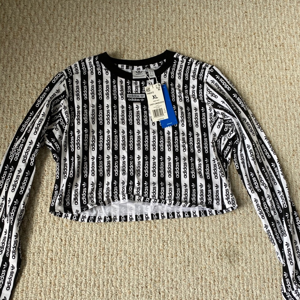 Adidas crop top